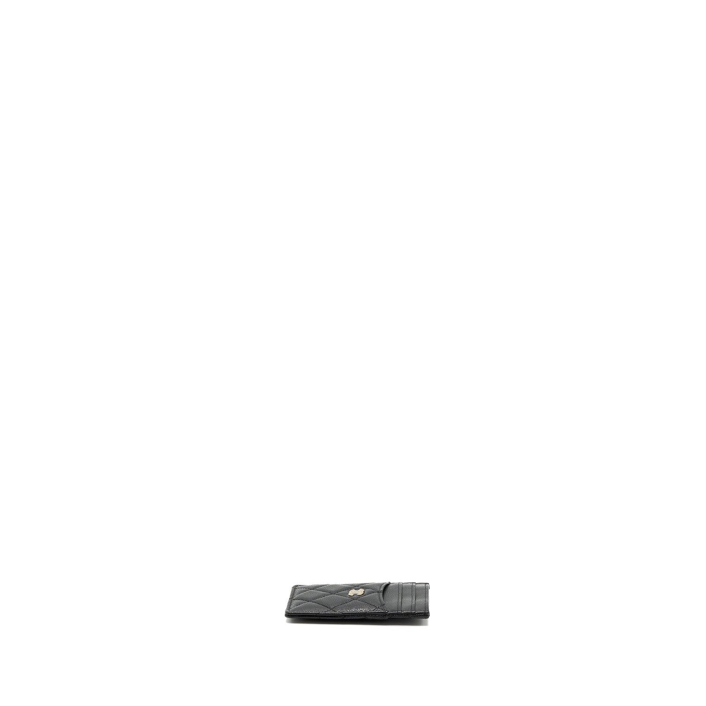 Chanel 23K Card Holder Caviar Black (Microchip)