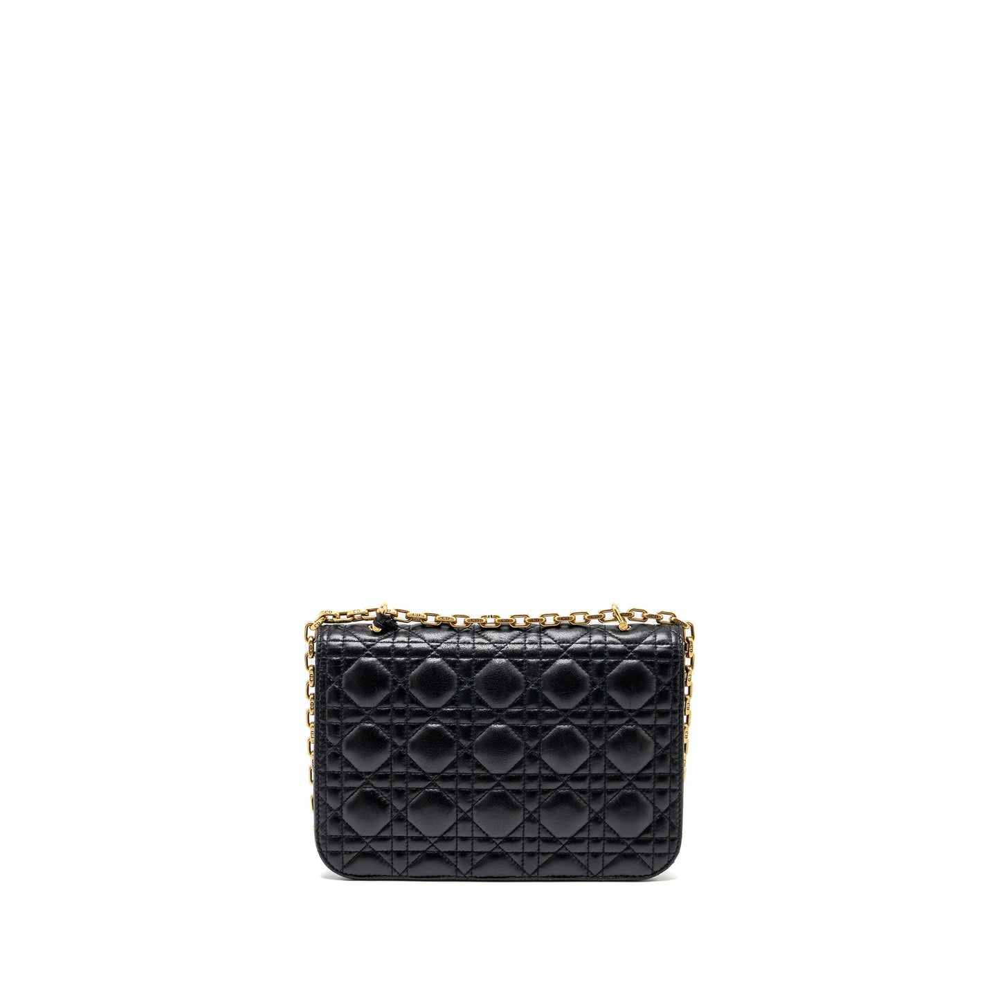 Dior Addict Flap Purse lambskin black