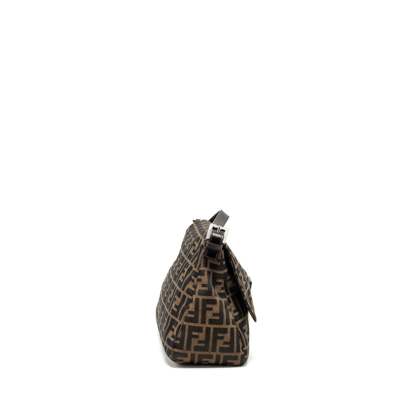 Fendi Vintage Zucca Mamma Baguette Purse canvas brown