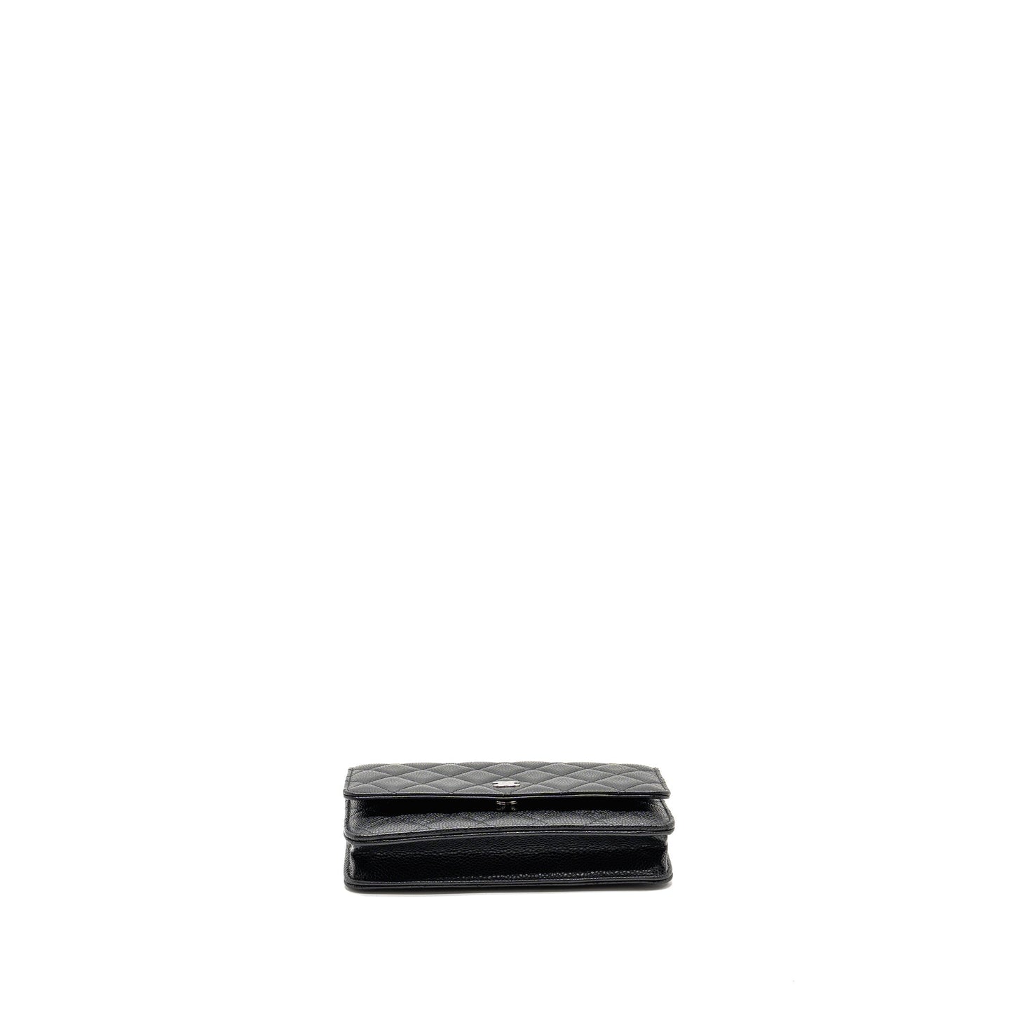 Chanel Classic Wallet On Chain Caviar Black  (Microchip)