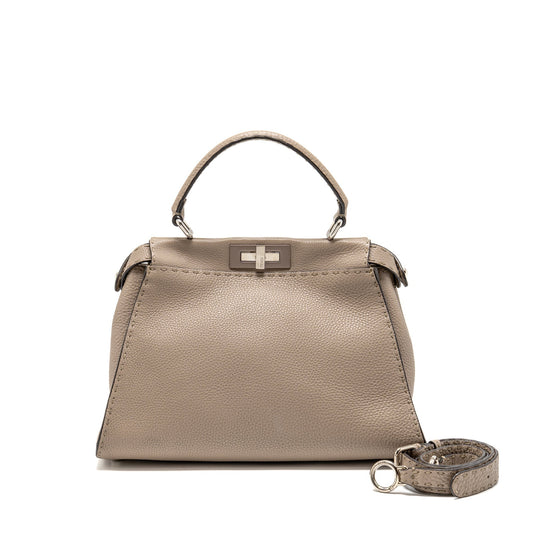 Fendi Iseeu medium peekaboo Calfskin Grey