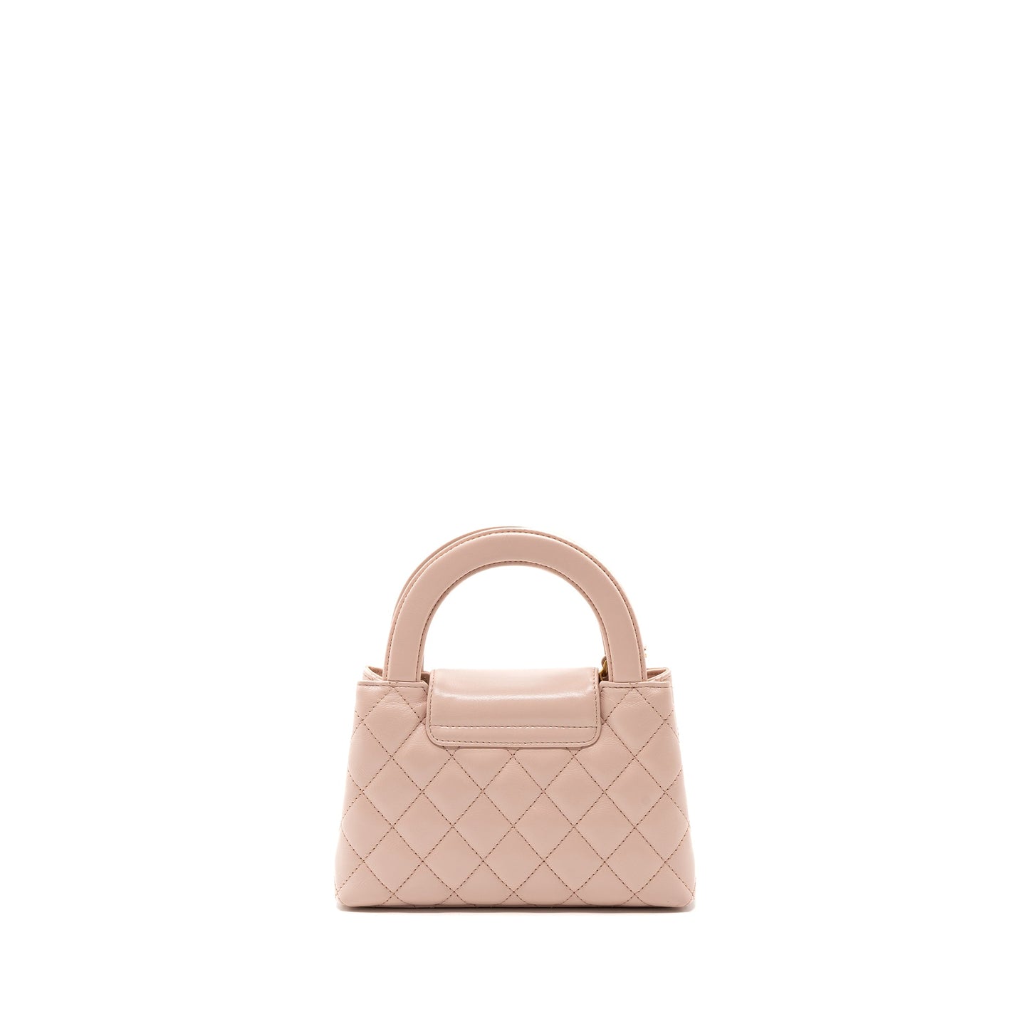 Chanel 23k Mini Shopping Bag Calfskin Light Pink  Brushed (Microchip)