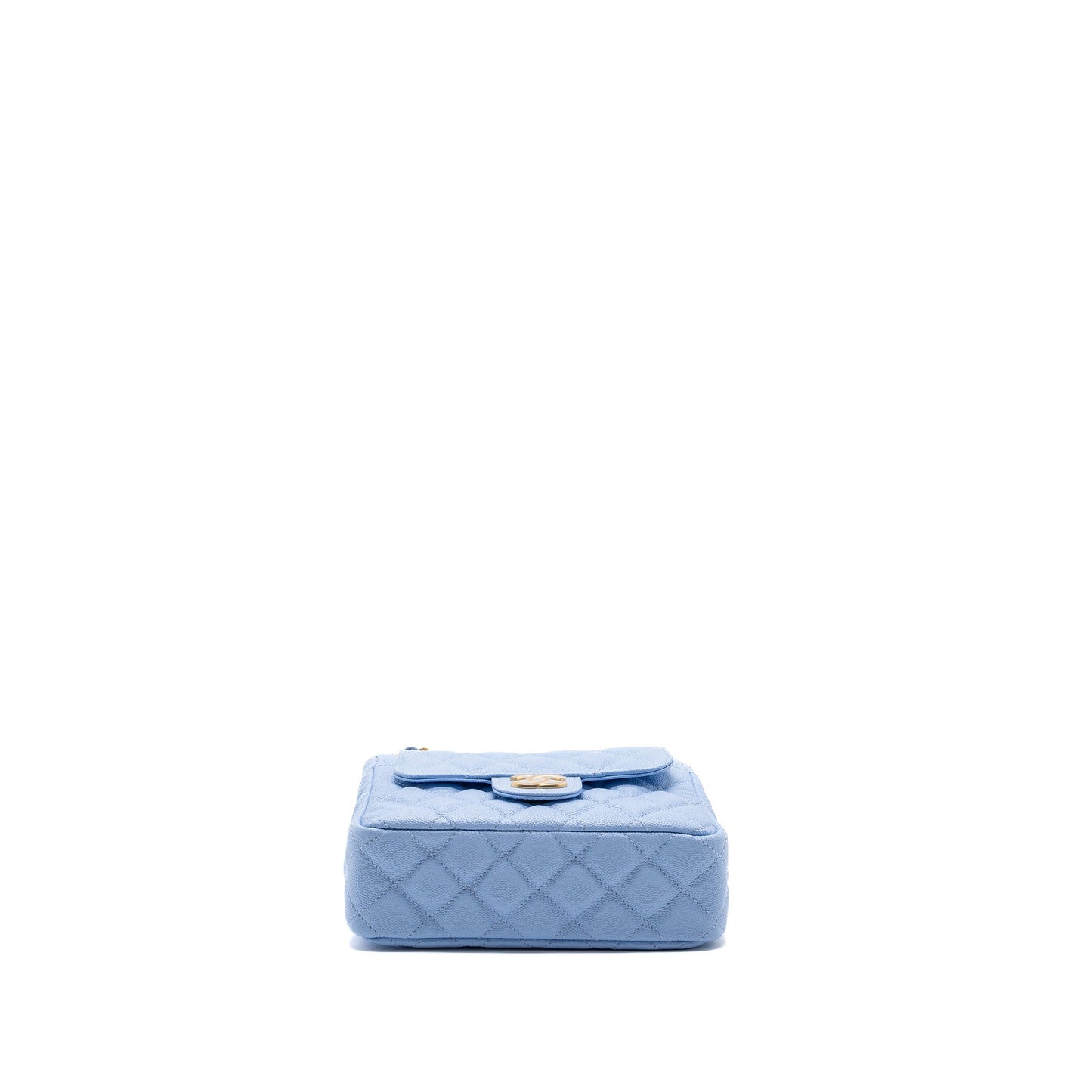 Chanel 23c Small Hobo Bag Caviar Light Blue (Microchip)