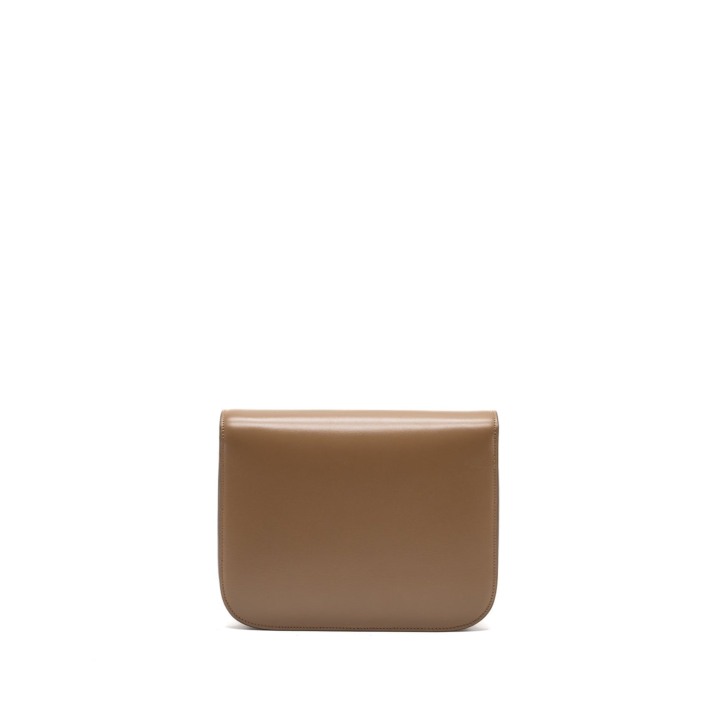 Celine medium classic box Purse Calfskin Beige