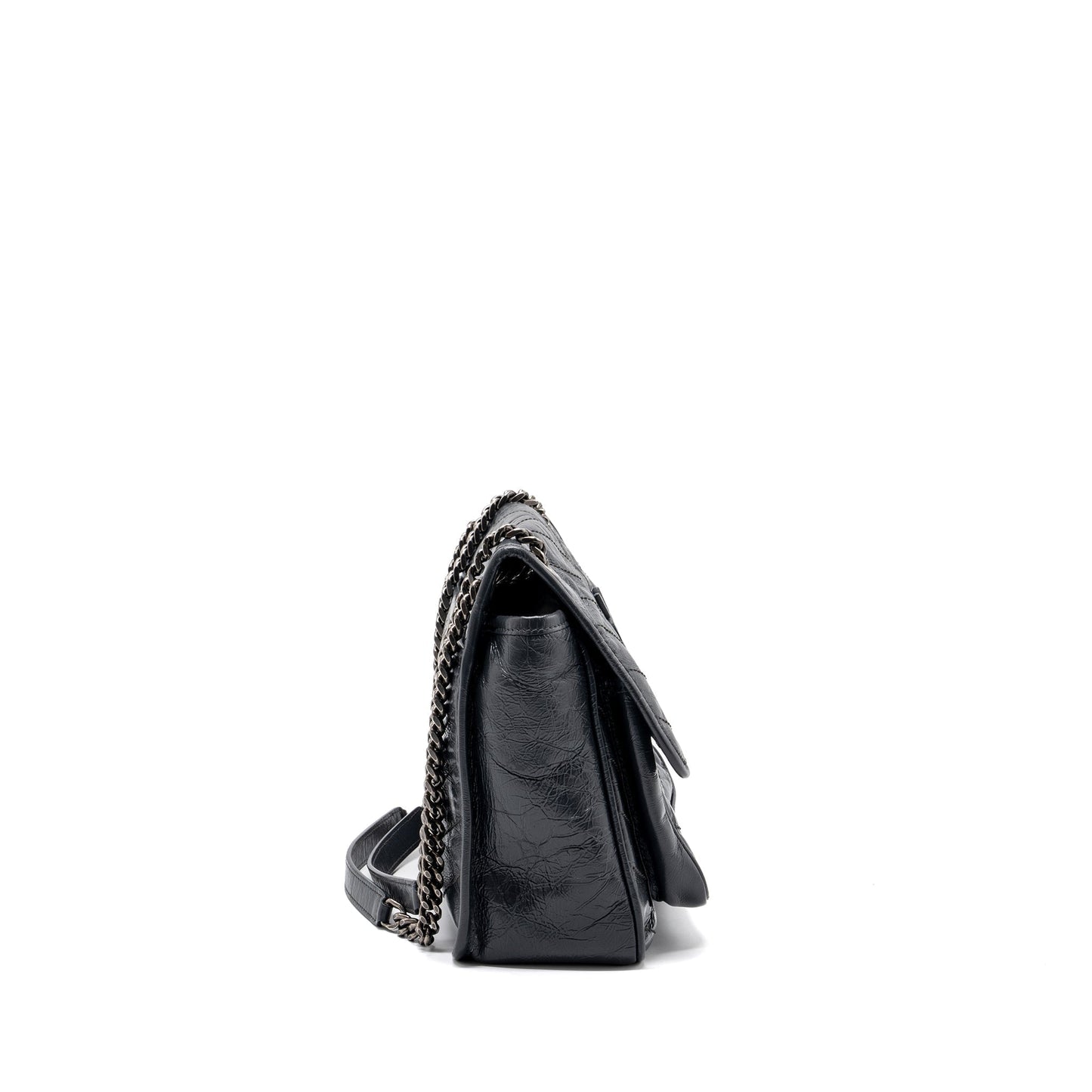 Saint laurent Medium Niki calfskin dark grey