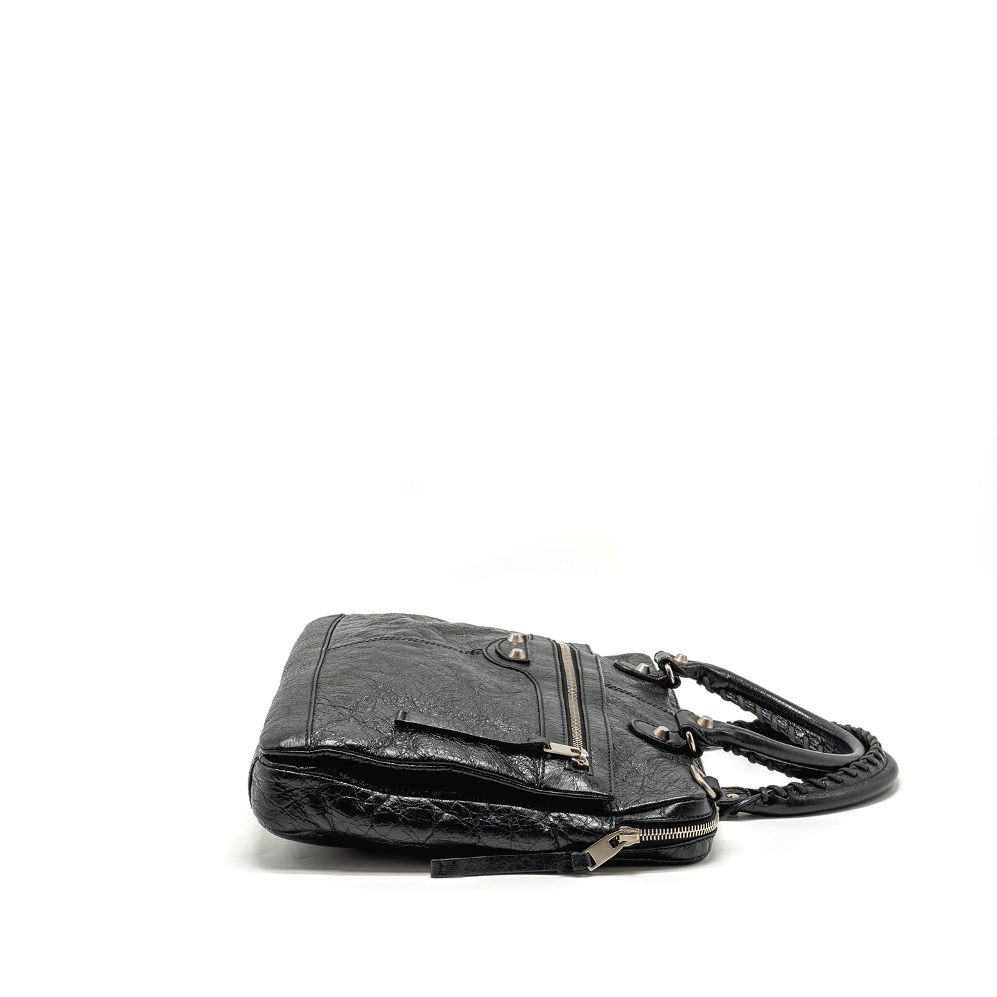 Balenciaga Briefcase Leather Black