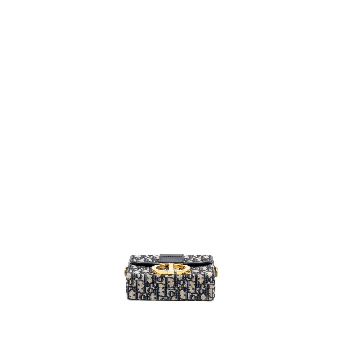 Dior 30 Montaigne Box Blue Oblique Jacquard