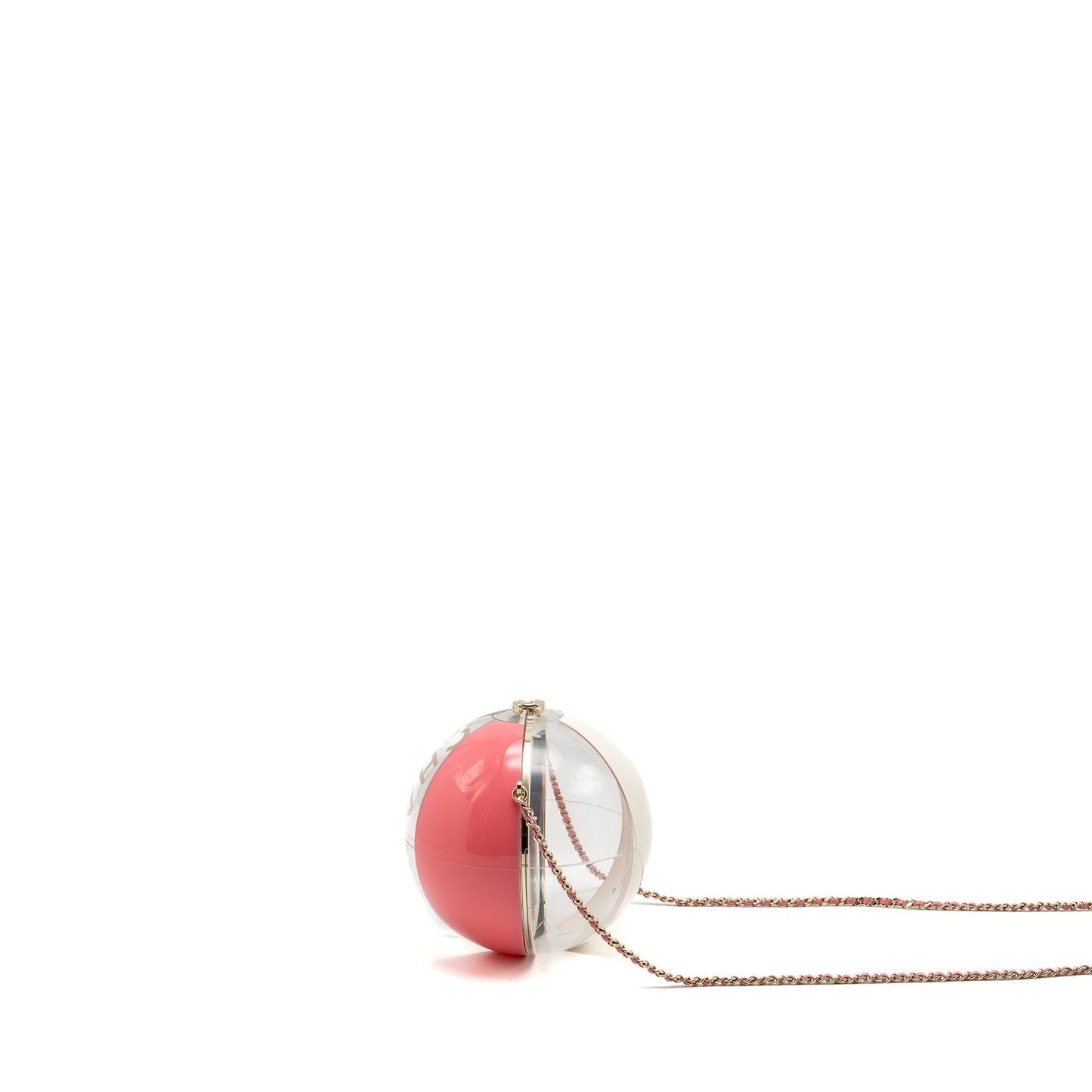 Chanel 19s Beach Ball Evening Bag Plexiglass Multicolour L