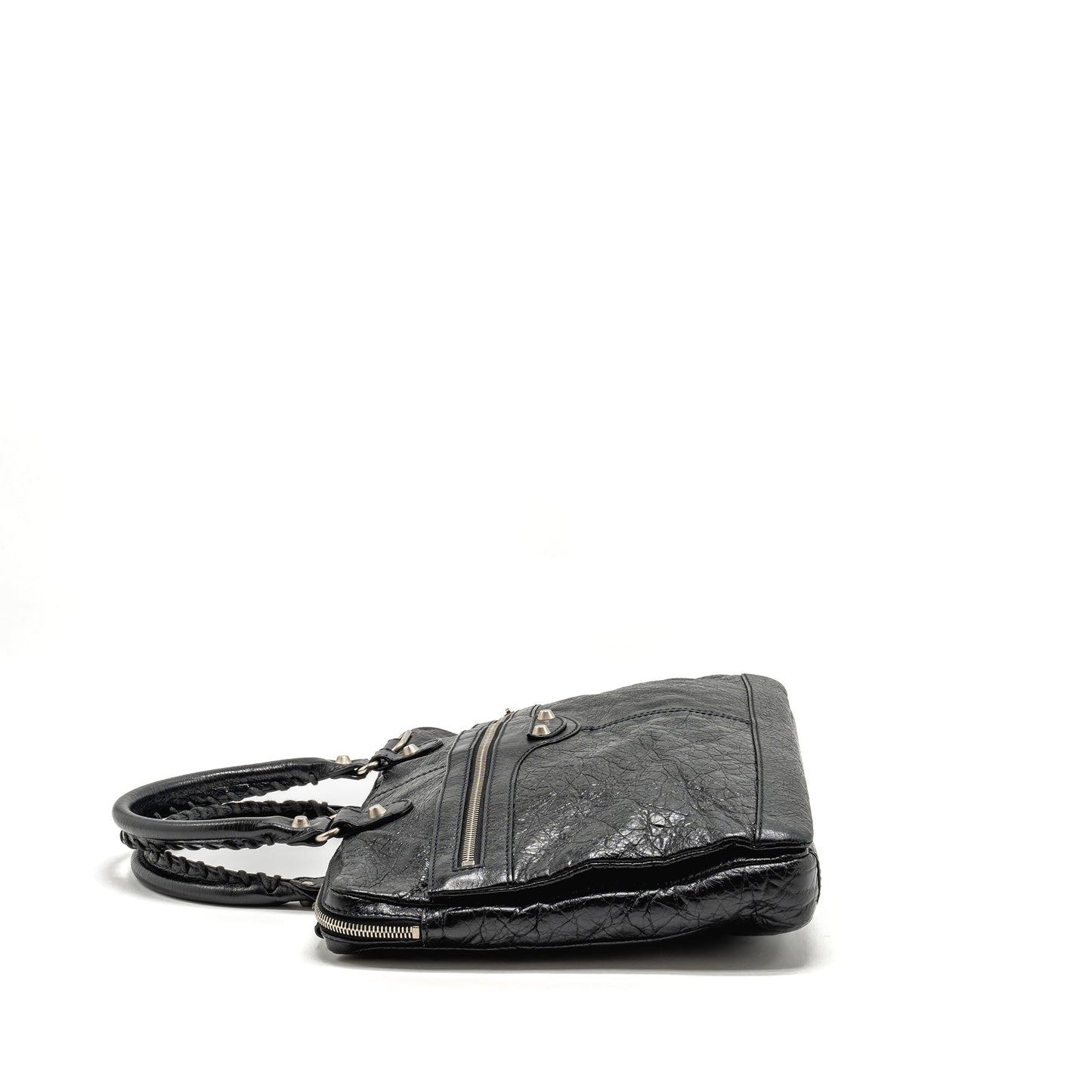 Balenciaga Briefcase Leather Black