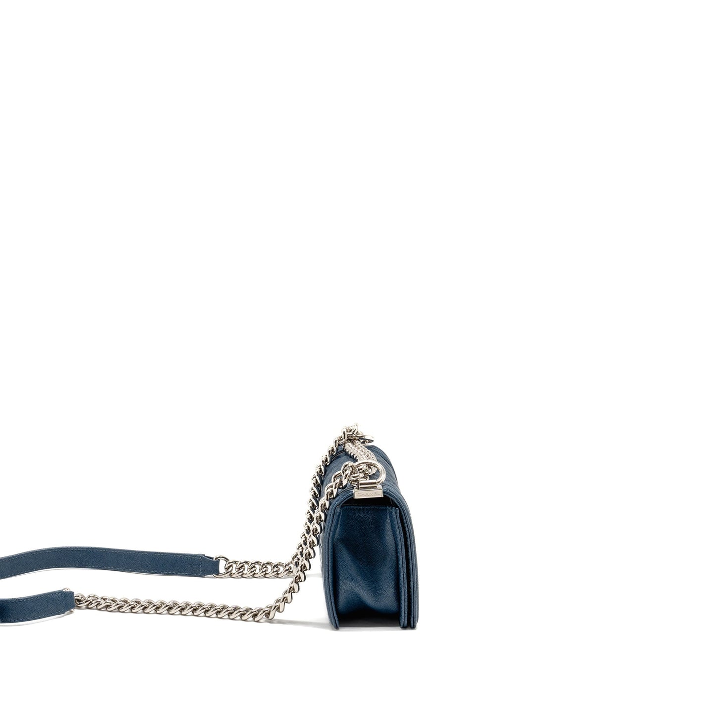 Chanel Small Boy Bag Caviar Navy