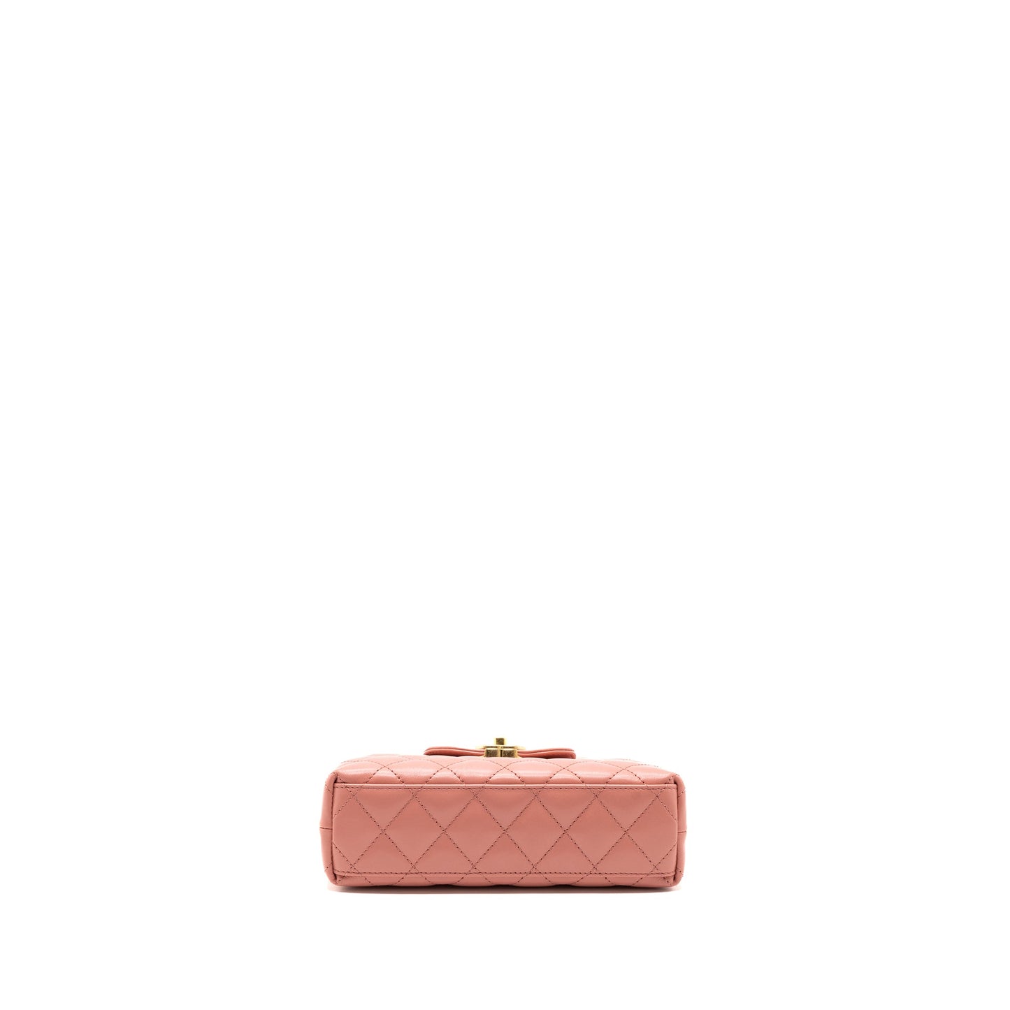 Chanel 23k Mini Shopping Tote Calfskin Pink Brushed (Microchip)