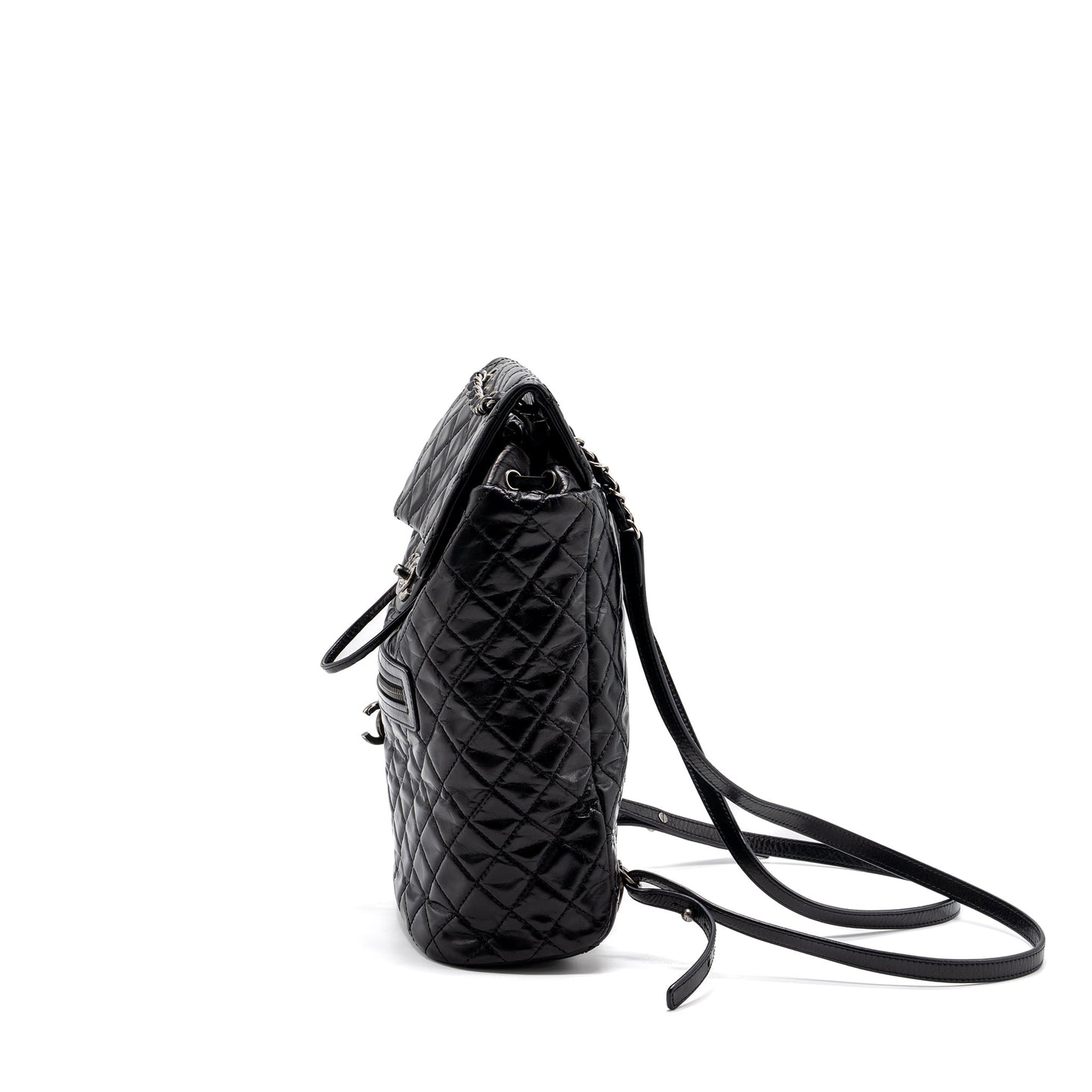 CHANEL Large QUILTED Mountain  BACKPACK CALFSKIN BLACK
