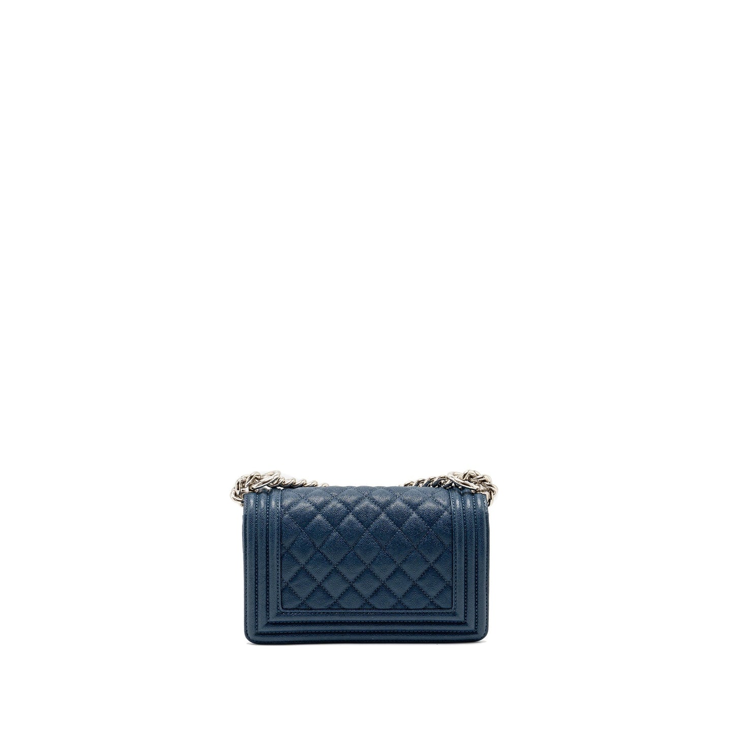 Chanel Small Boy Bag Caviar Navy