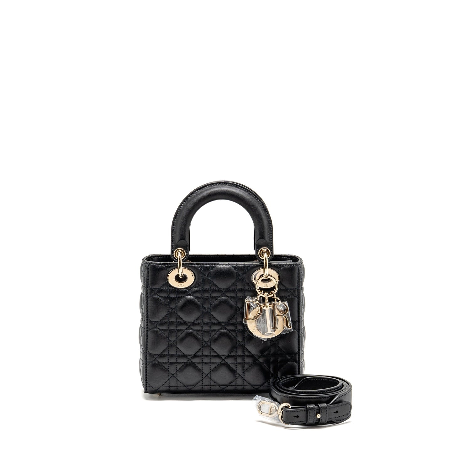 Dior My Abcdior Small Lady Dior Lambskin Black