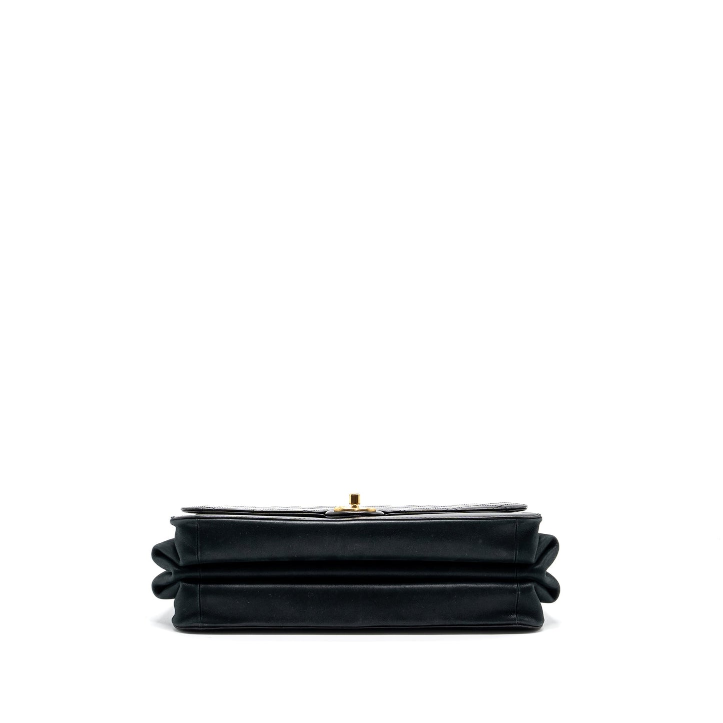Chanel Flap Bag with chains handle calfskin black