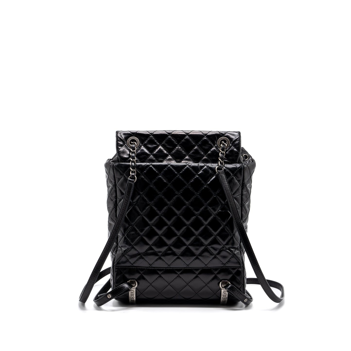CHANEL Large QUILTED Mountain  BACKPACK CALFSKIN BLACK
