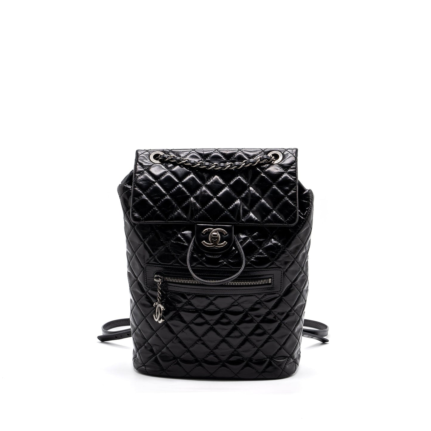 CHANEL Large QUILTED Mountain  BACKPACK CALFSKIN BLACK