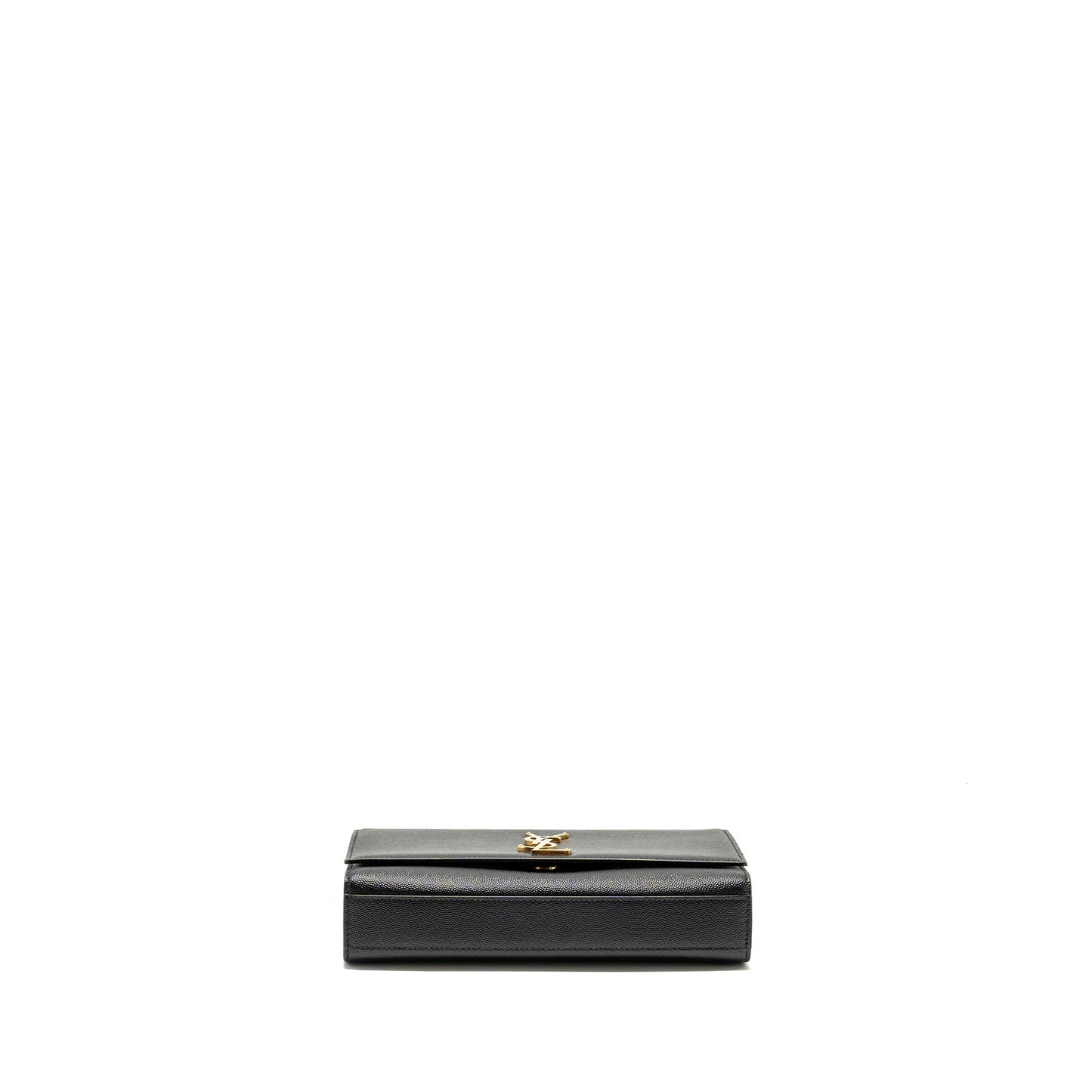 SAINT LAURENT/ Medium Kate Purse Grained Calfskin Black