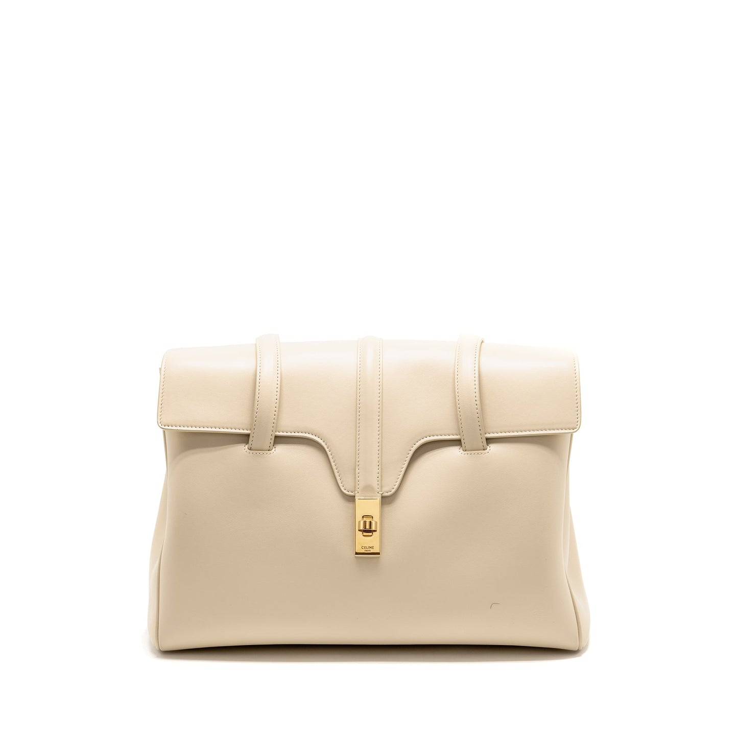 Celine Medium Soft 16 Purse Smooth Calfskin Ivory