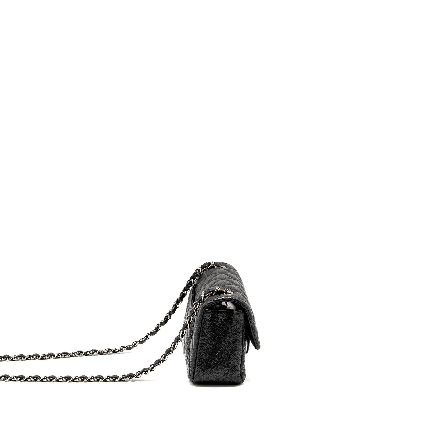 Chanel Mini Rectangular Flap Bag caviar black