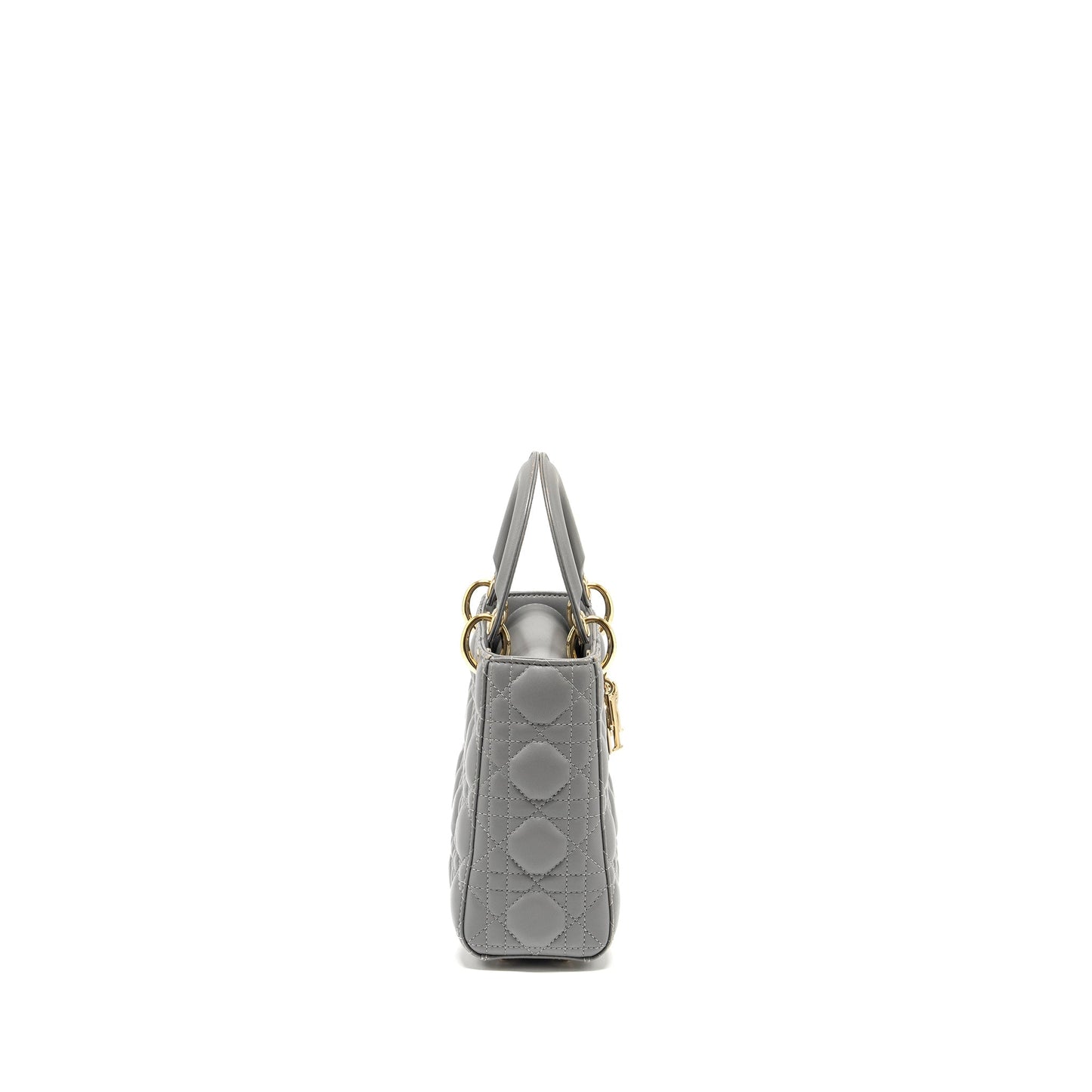 Dior My Small Lady DIor Lambskin Grey