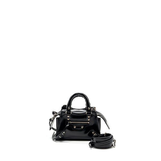 Balenciaga Neo Classic City Purse Box Calfskin Black