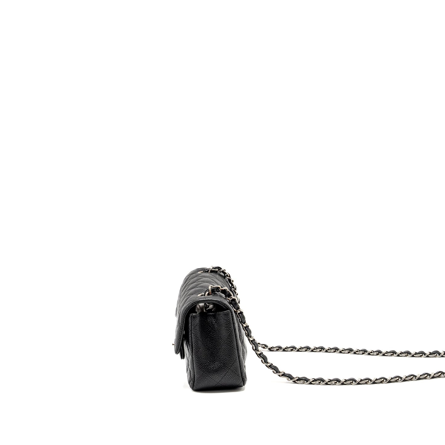 Chanel Mini Rectangular Flap Bag caviar black