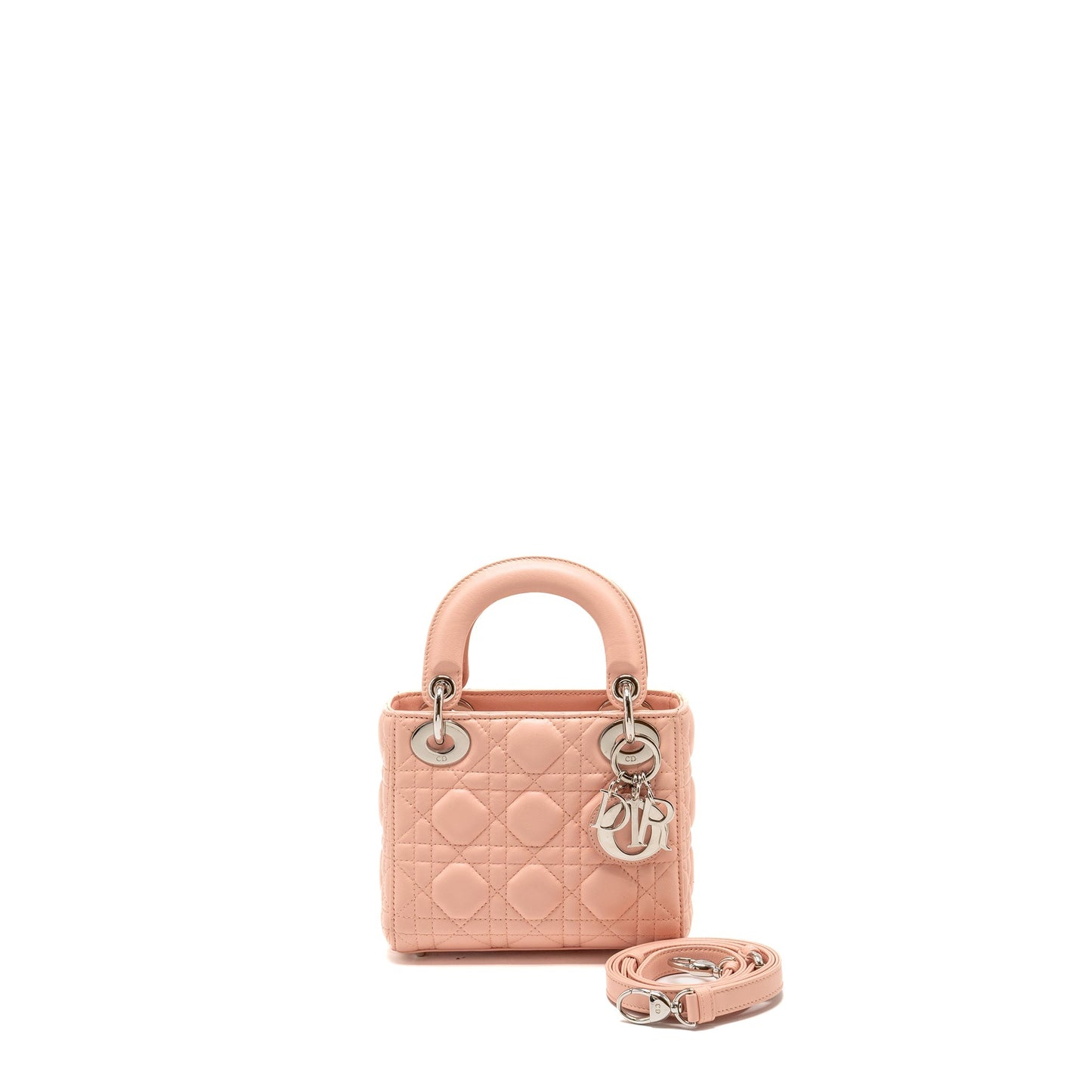 Dior Mini Lady Dior Lambskin Light Pink