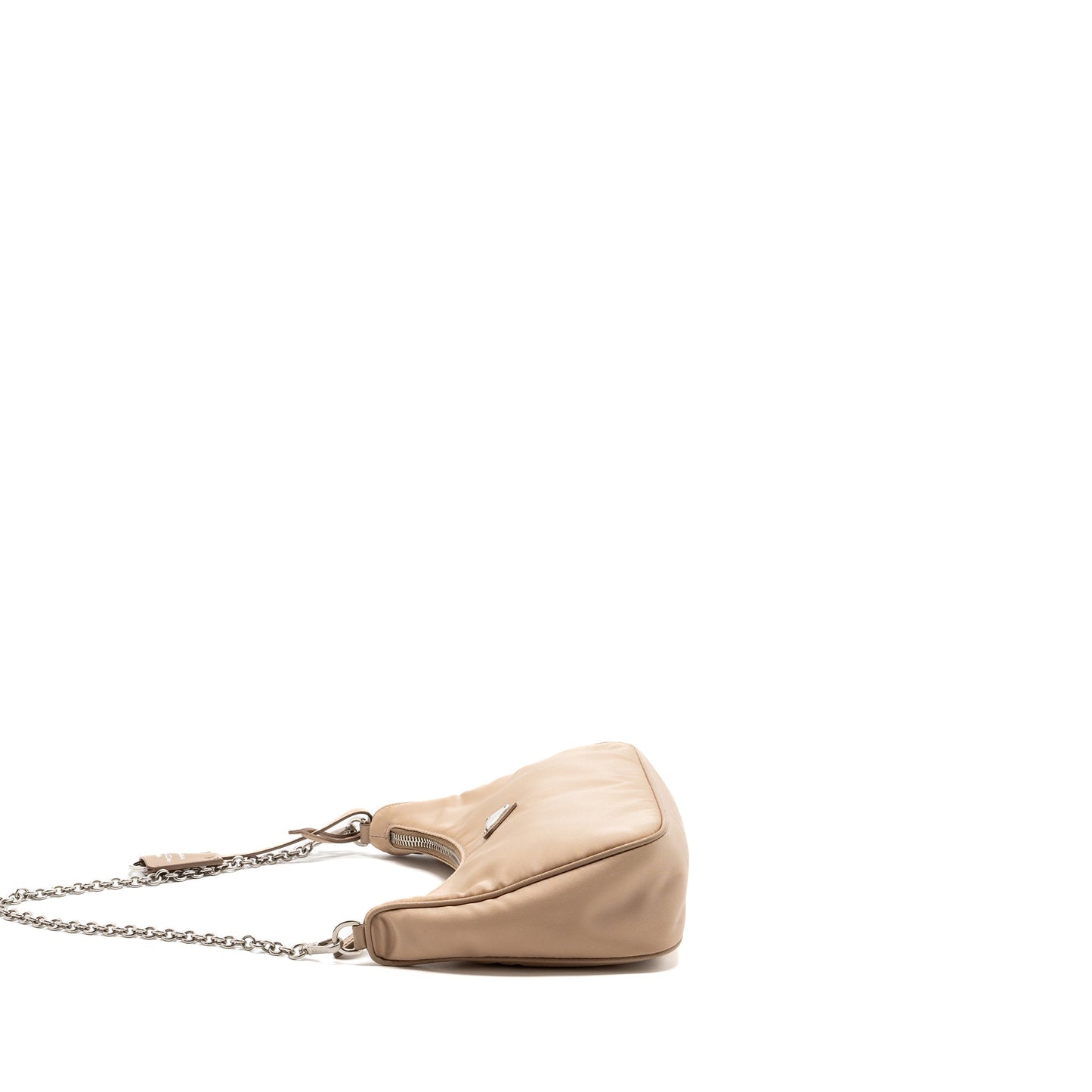 Prada Re-edition 2005 Mini Purse Re-Nylon Beige