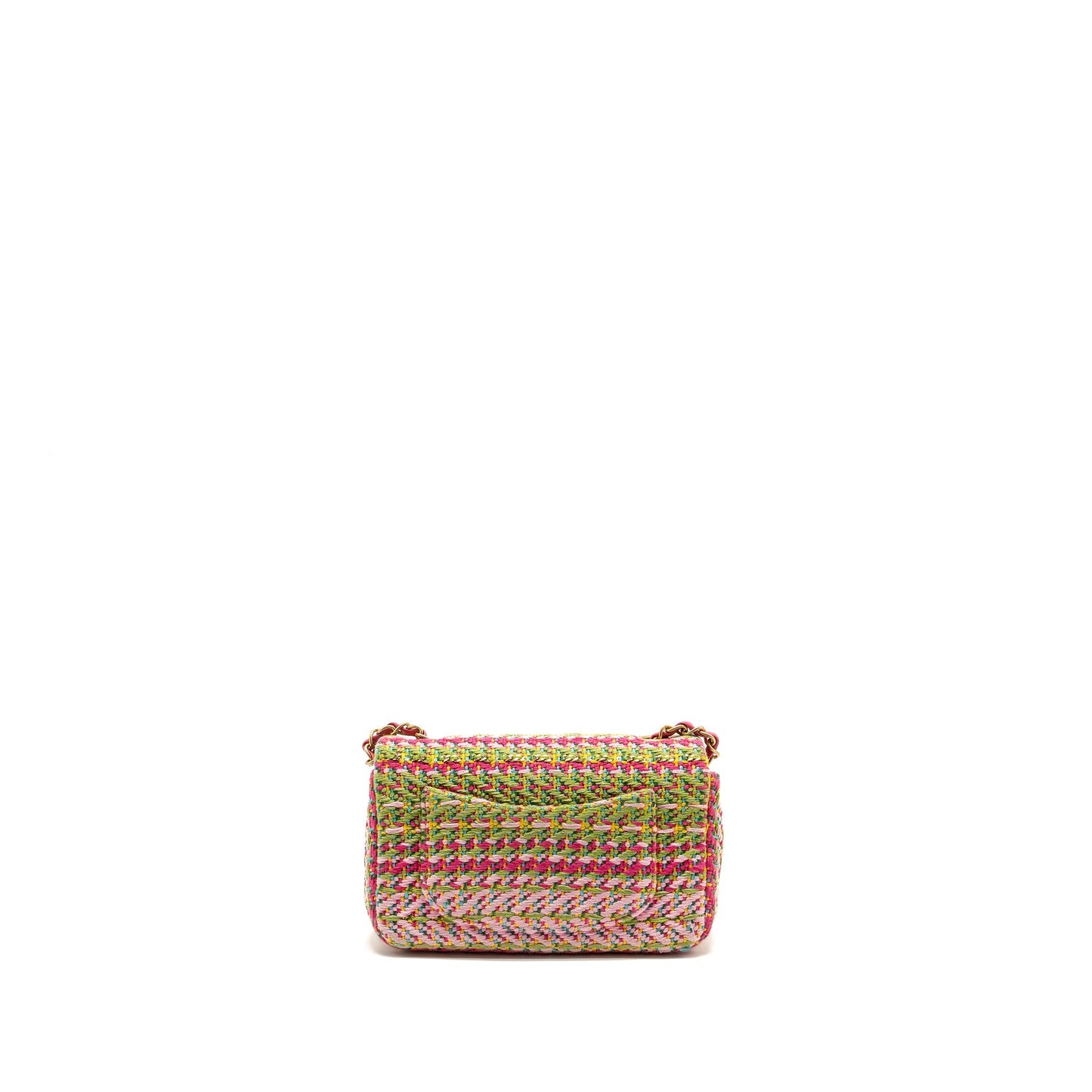Chanel 21C Mini Rectangular Flap Bag Tweed Multicolour