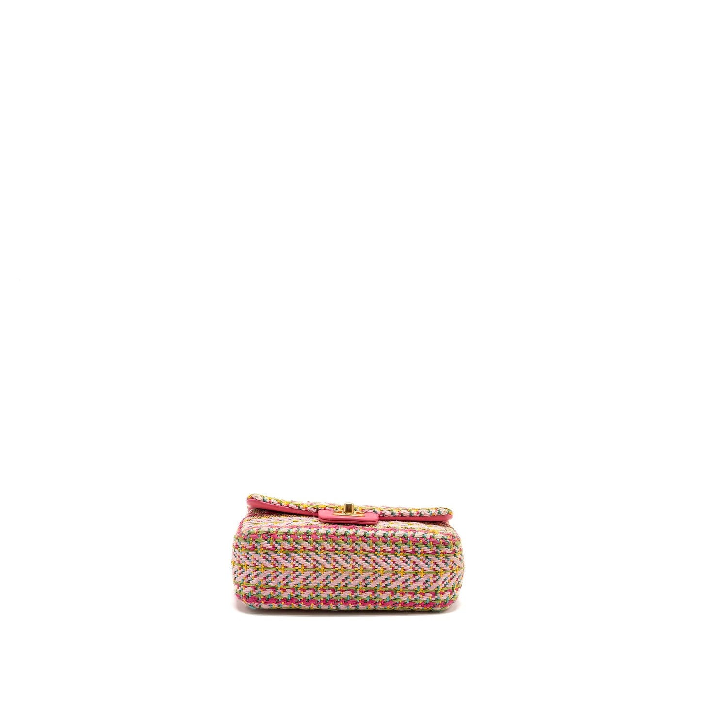 Chanel 21C Mini Rectangular Flap Bag Tweed Multicolour