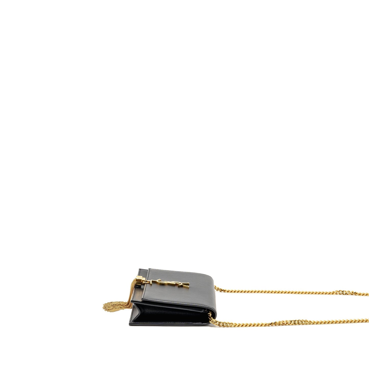 Saint Laurent/ Small tassel Kate Purse calfskin black