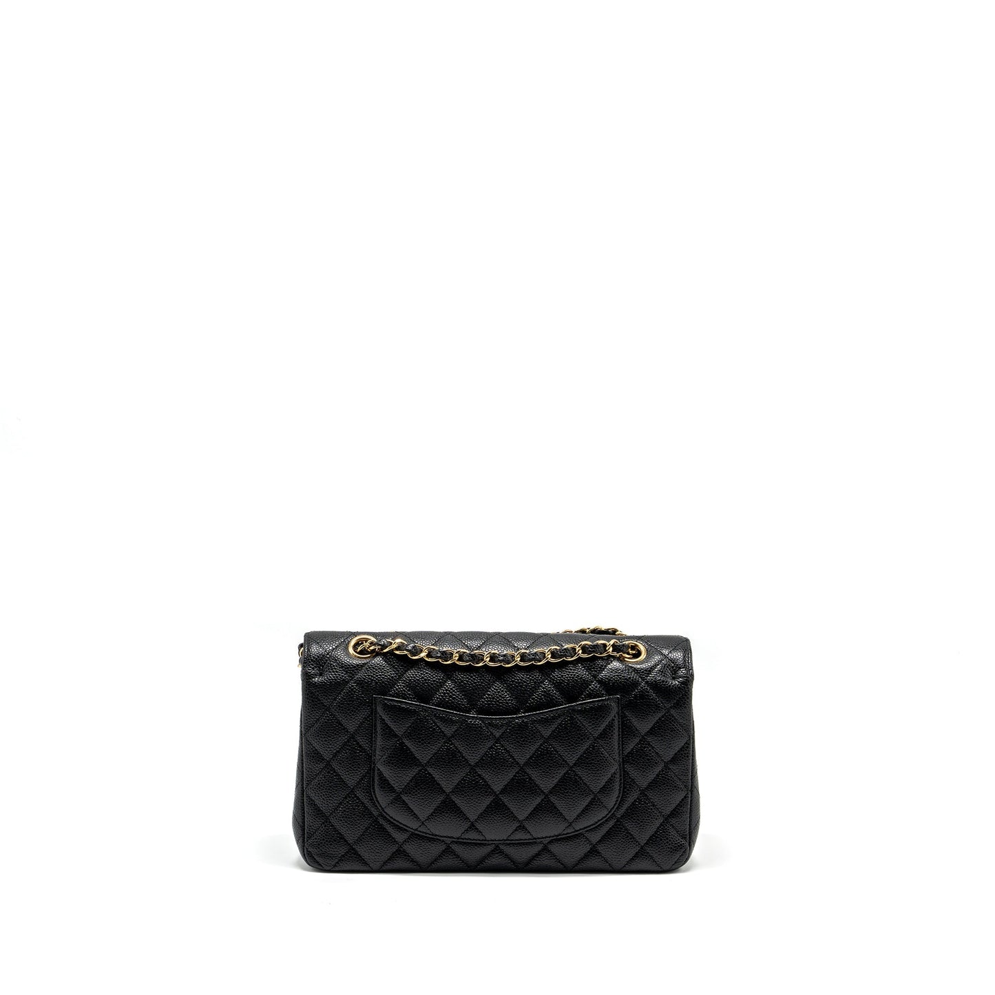 Chanel Medium Classic double flap bag caviar black