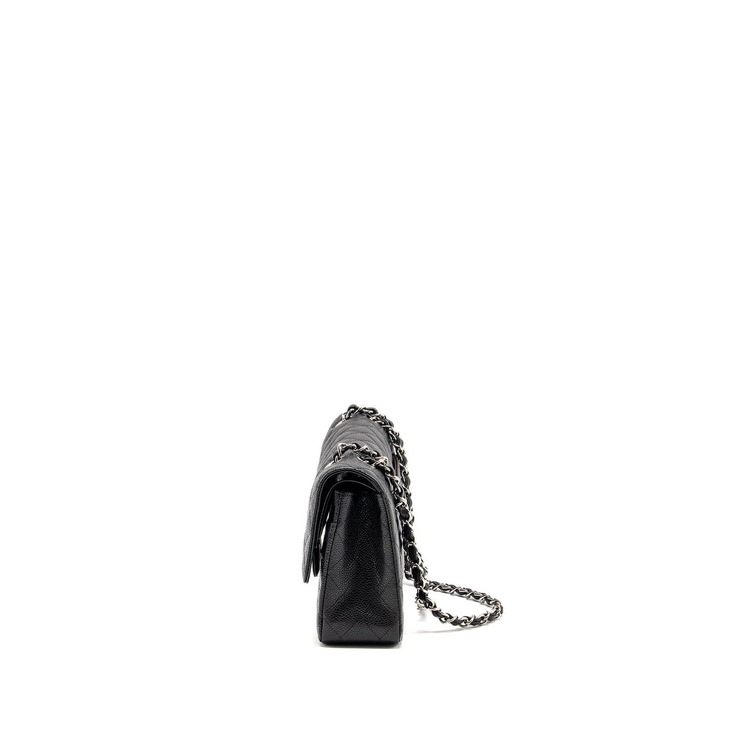 Chanel Medium Classic Double FLAP Bag Caviar Black