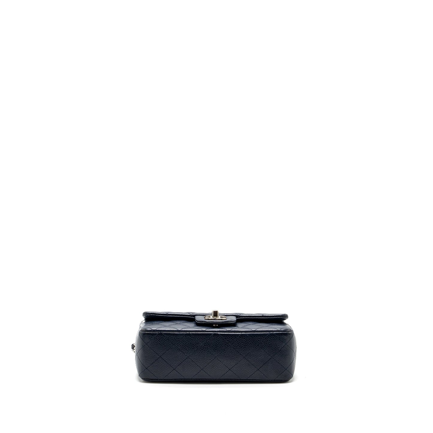 Chanel Classic Mini Rectangular Flap Bag Caviar Navy
