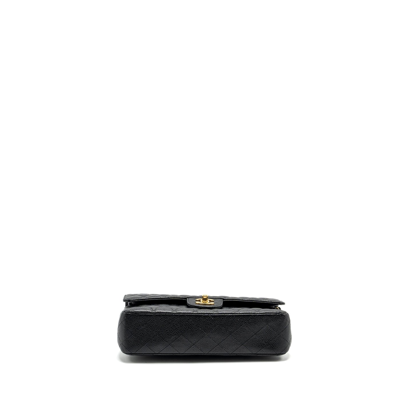 Chanel Medium Classic double flap bag caviar black