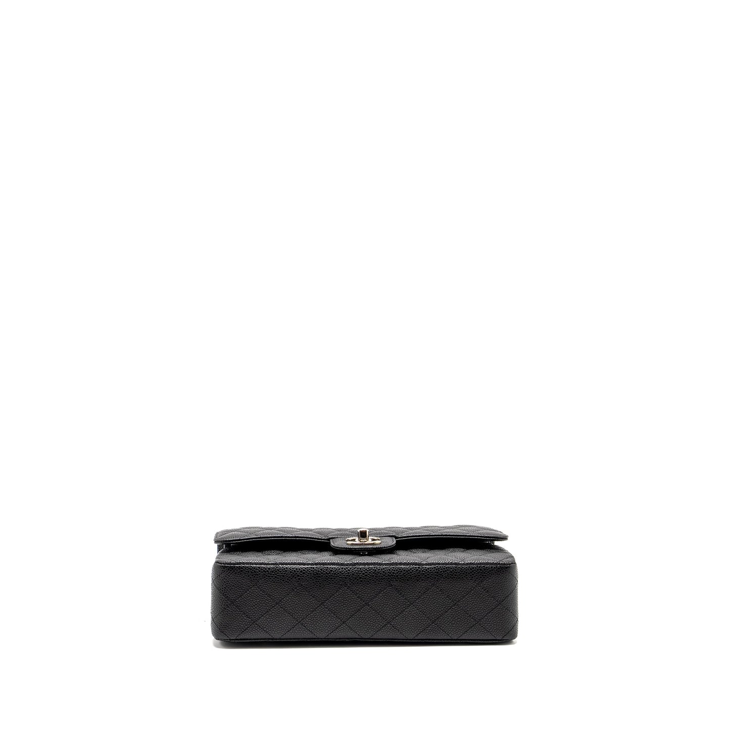 Chanel Medium Classic Double FLAP Bag Caviar Black