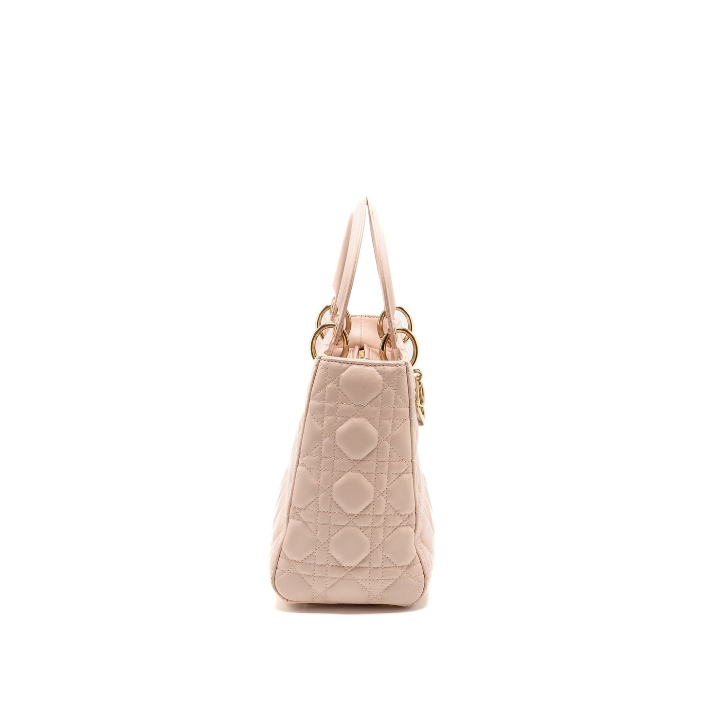 Dior Medium Lady Dior Lambskin Light Pink