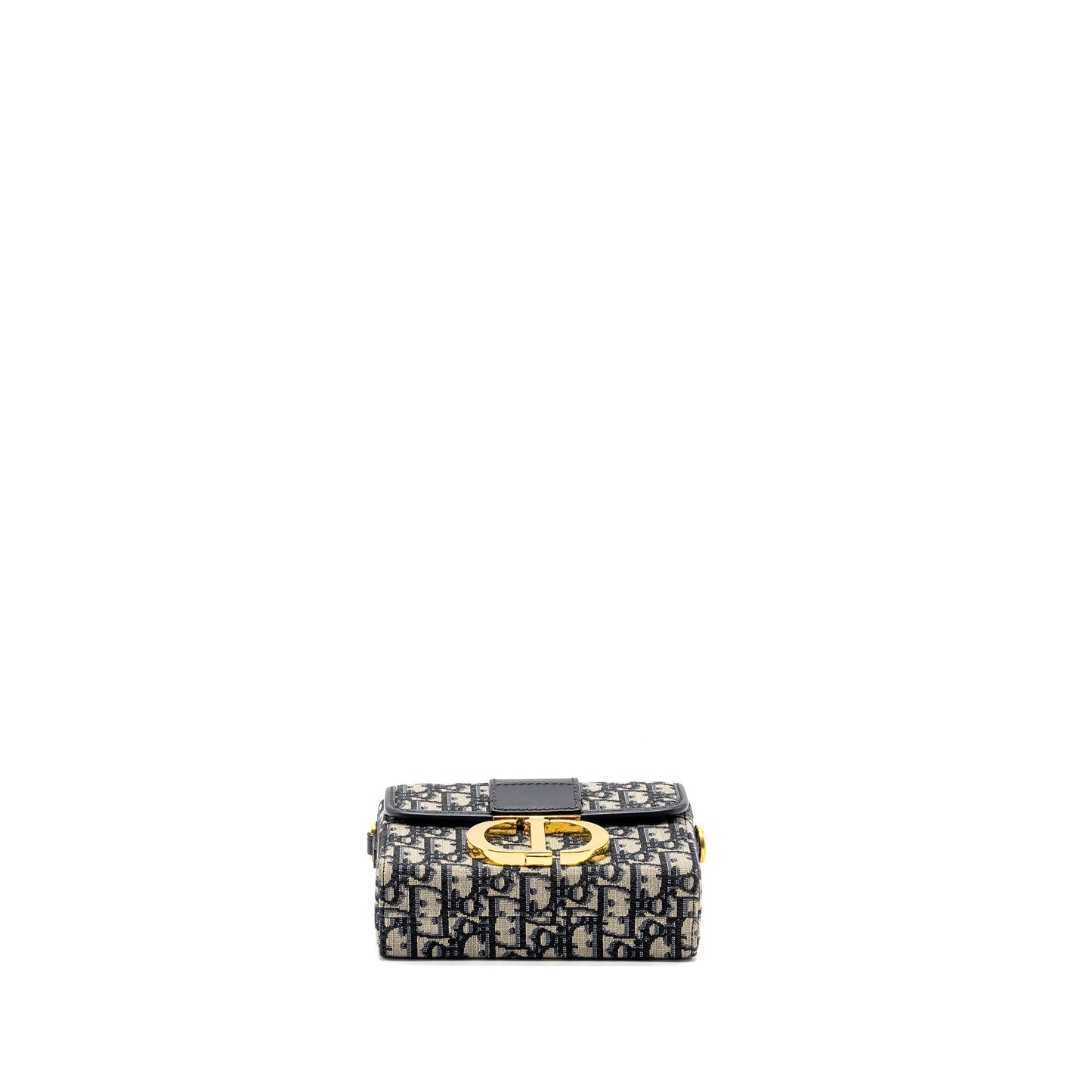 Dior 30 Montaigne Box Blue Oblique Jacquard