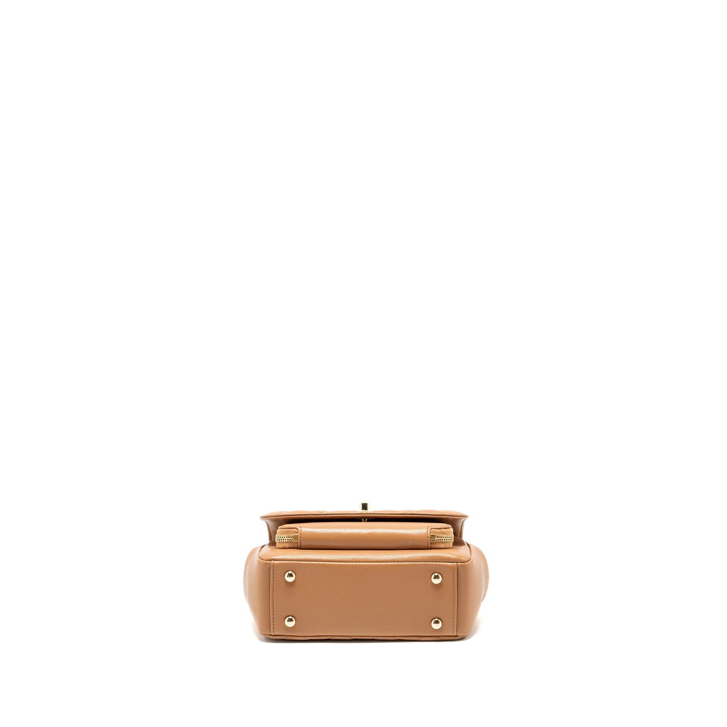 Chanel Small Business Affinity Caviar Dark Beige L