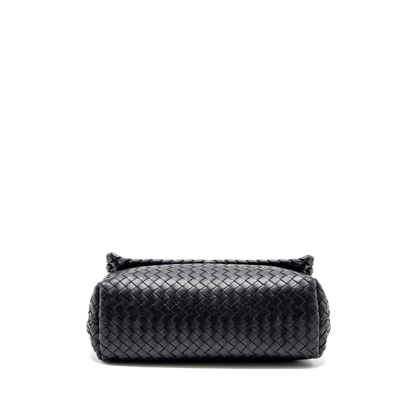 Bottega Veneta Olympia Purse Leather Black with Black Hardware