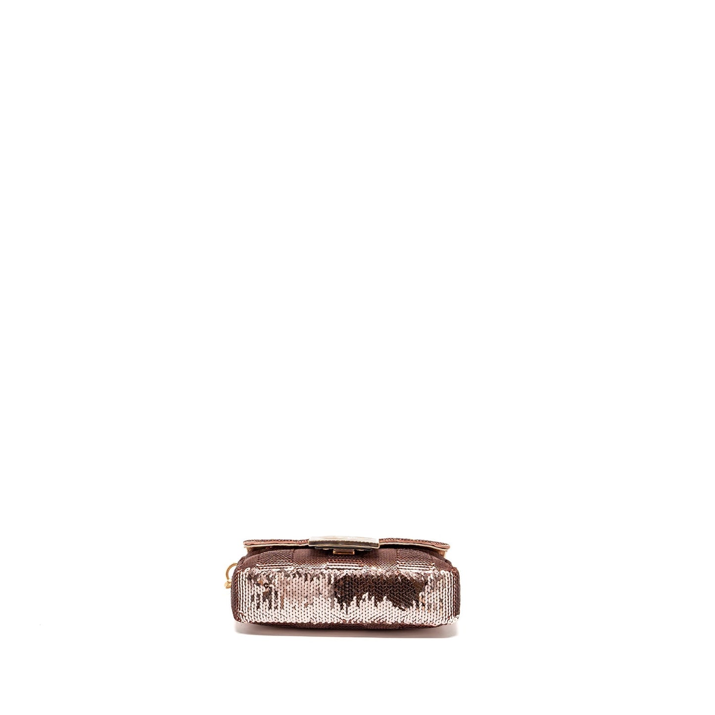 Fendi Mini Baguette Paulette Rose Gold