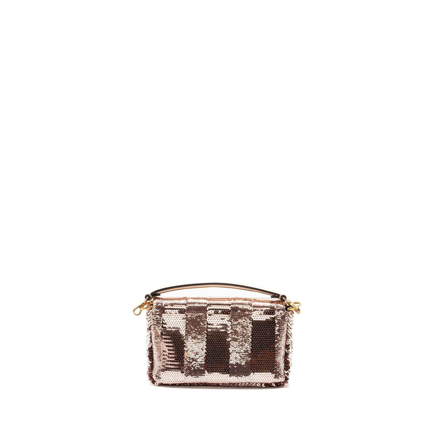 Fendi Mini Baguette Paulette Rose Gold