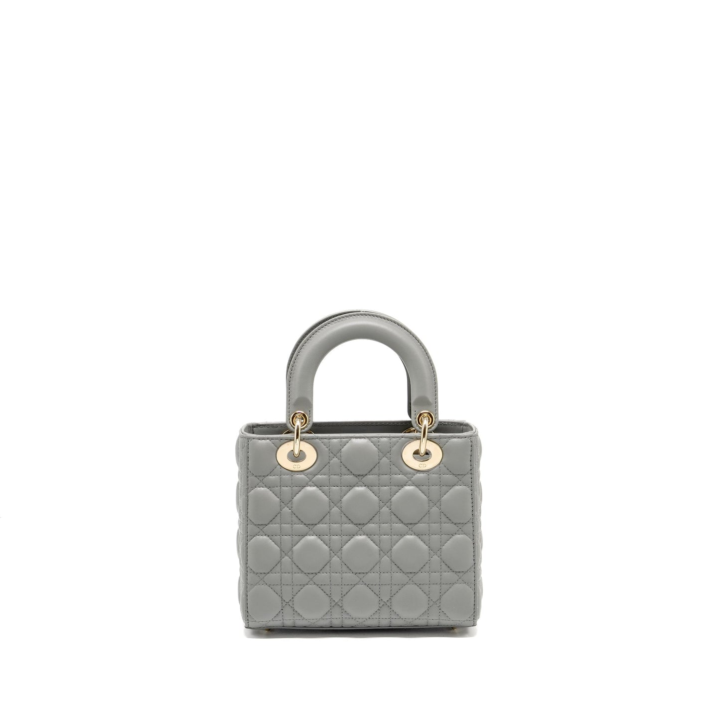Dior My Small Lady Dior Lambskin Grey