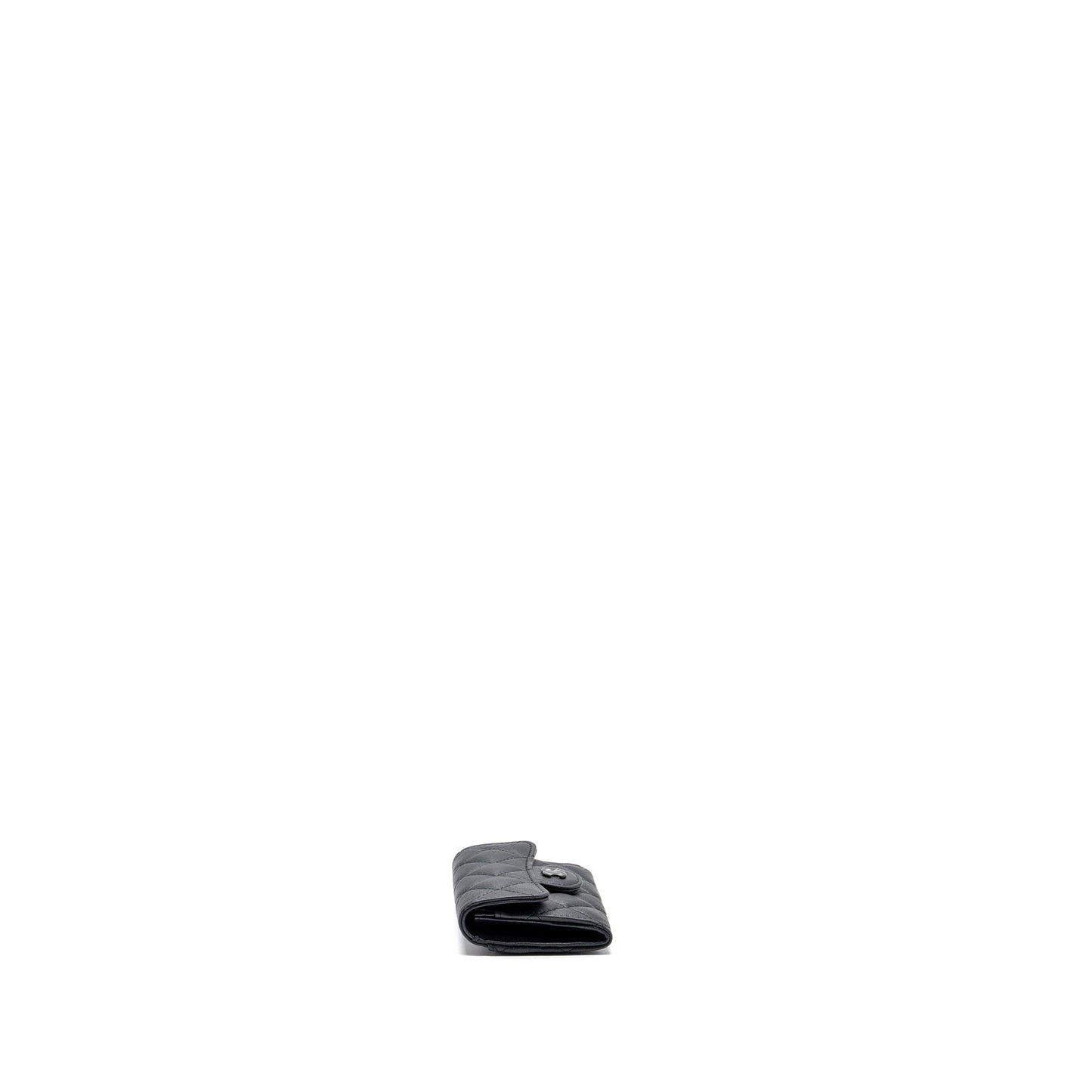 Chanel Classic Flap Card Holder Lambskin So Black  (microchip)