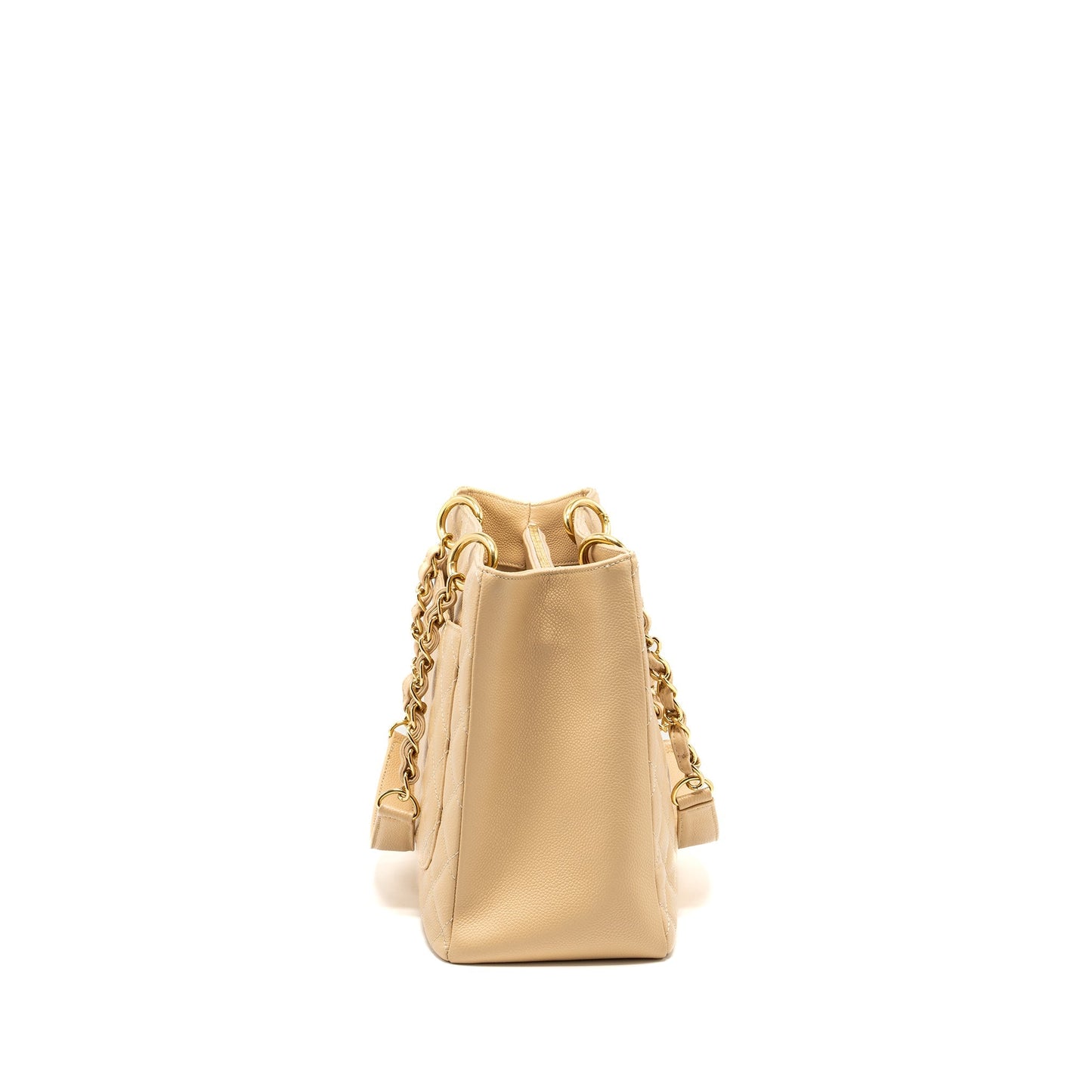 Chanel Grand Shopping Tote Caviar Beige