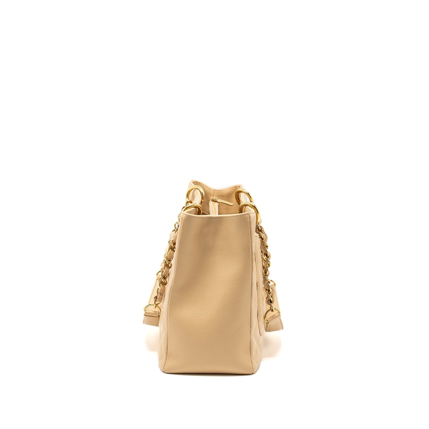 Chanel Grand Shopping Tote Caviar Beige