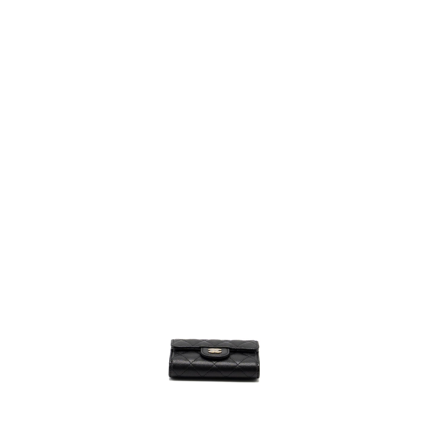 Chanel Classic Flap Key Holder Caviar Black L