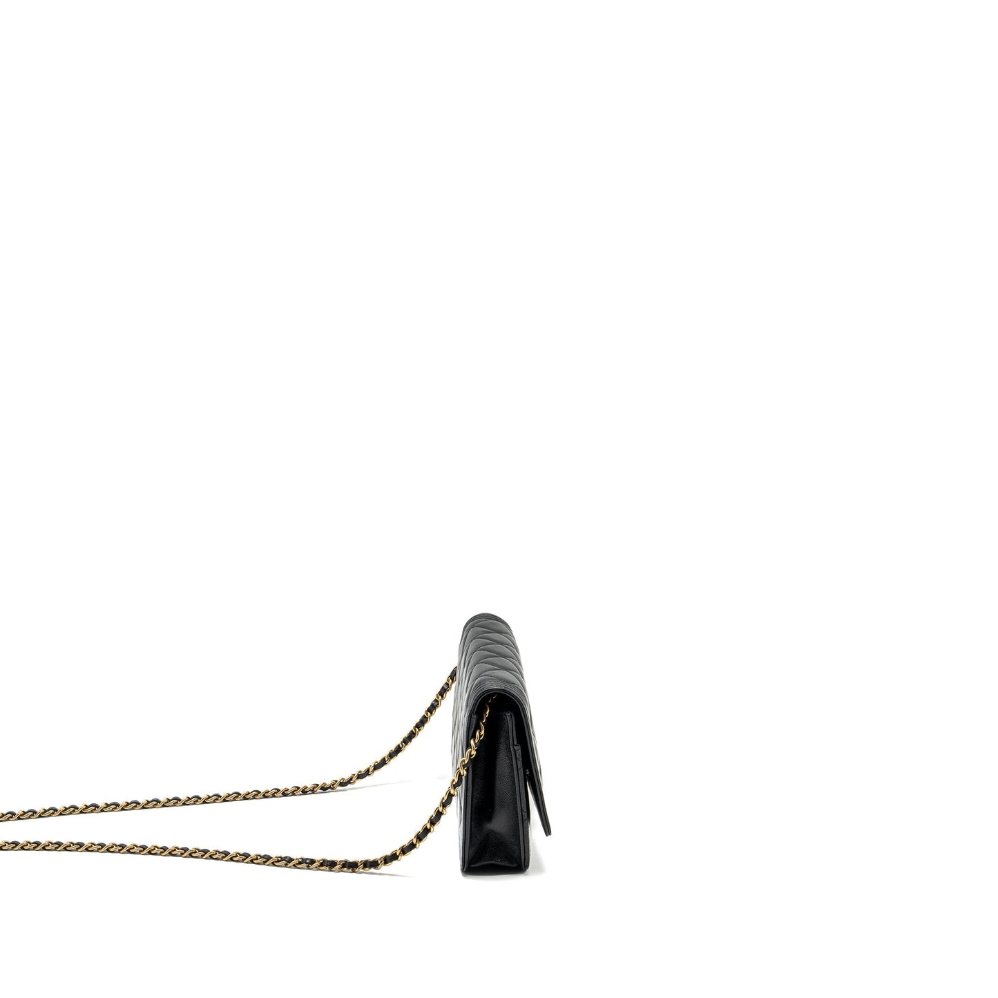 Chanel Boy Wallet on Chain lambskin black