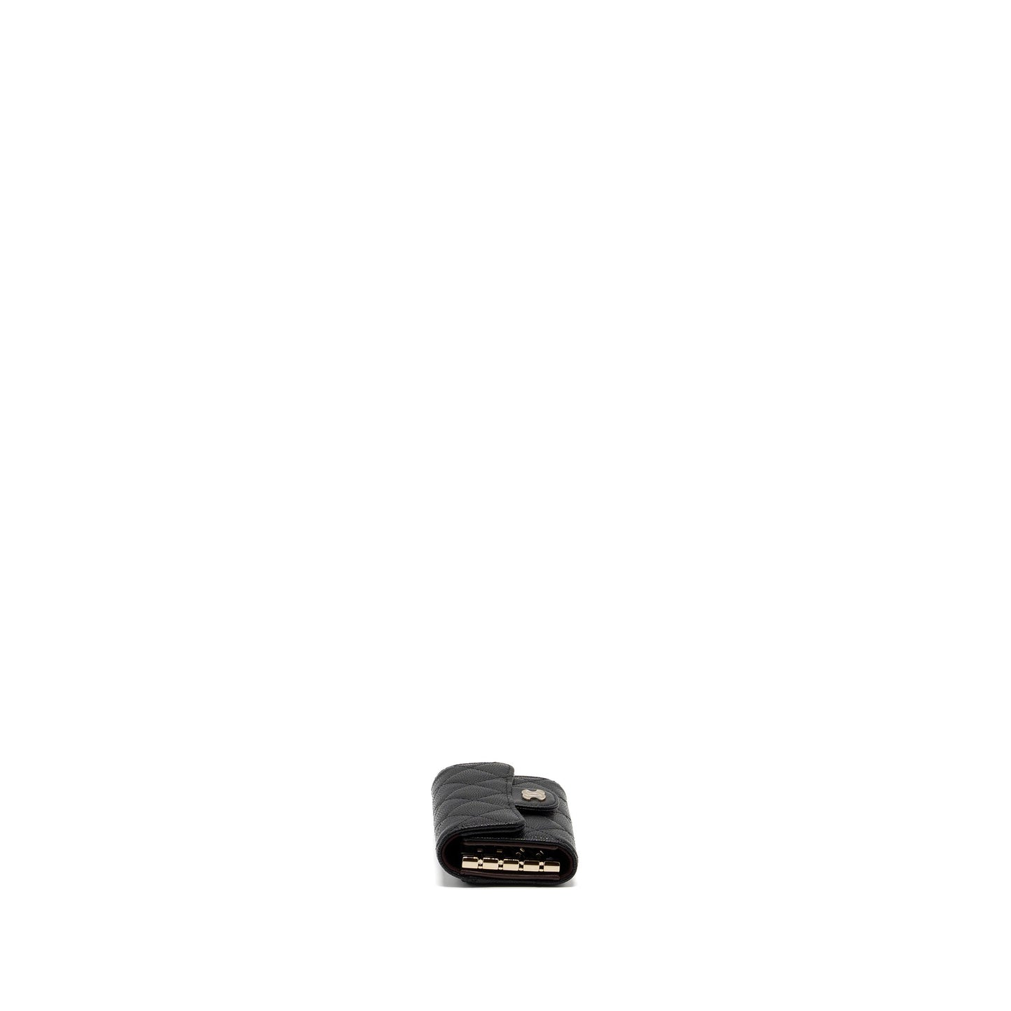 Chanel Classic Flap Key Holder Caviar Black L